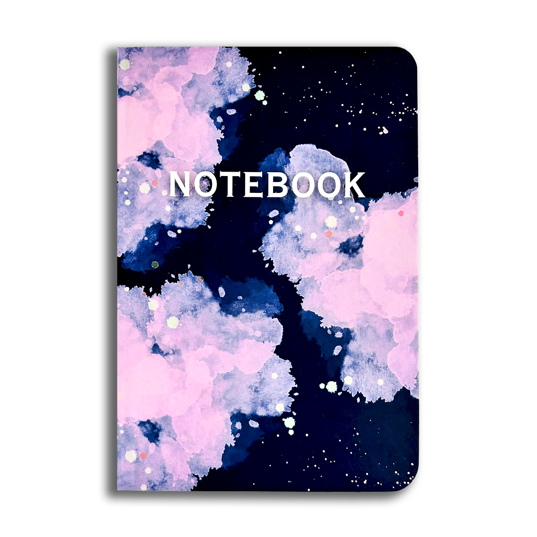 InkChalk PaintSplash | A5 - Ruled Notebook