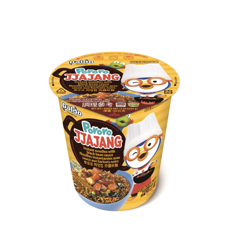 Paldo Pororo Jjajang Noodle Cup