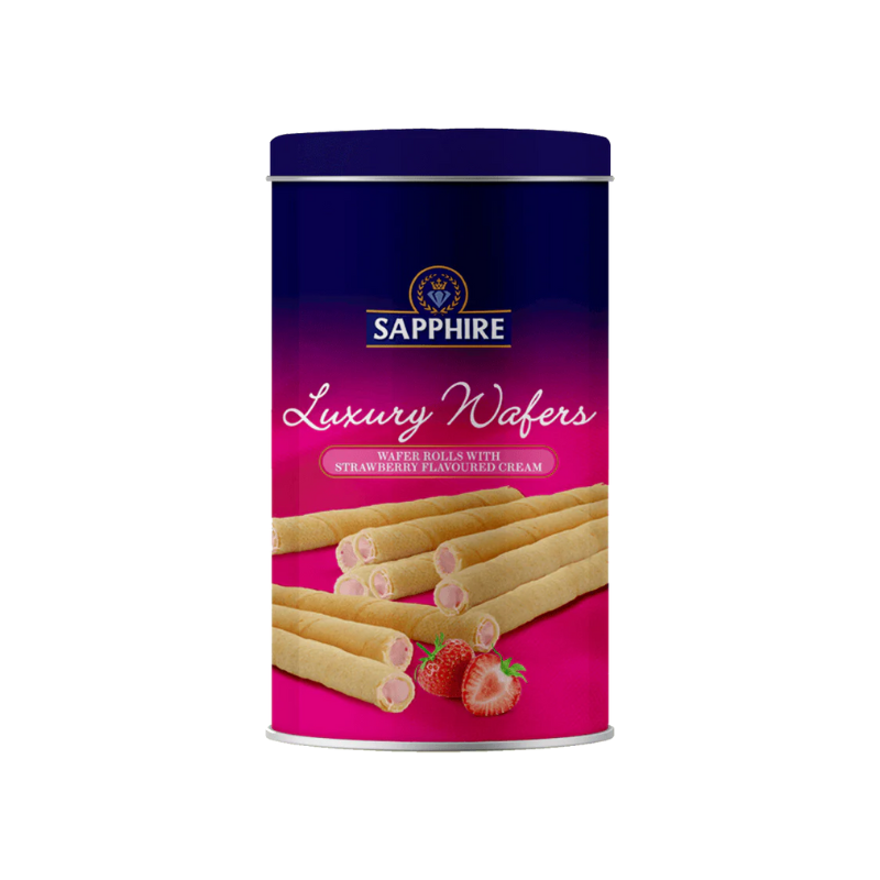 Sapphire Luxury Wafer Rolls Strawberry