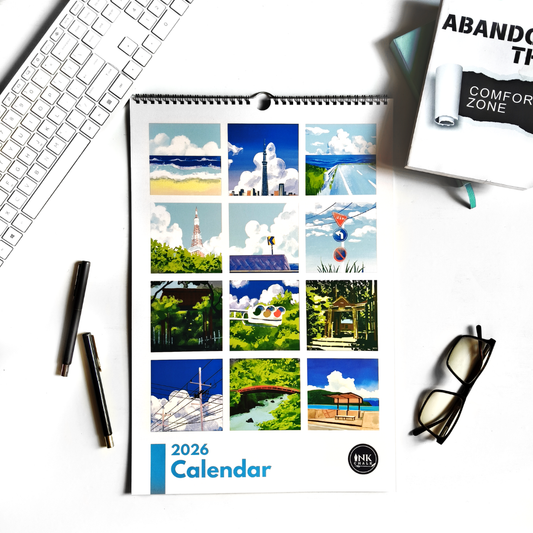 Serene Memories 2026 Wall Calendar