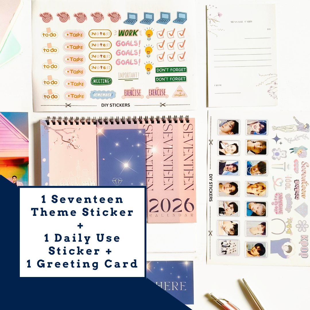 INKCHALK Seventeen 2026 Countdown Box