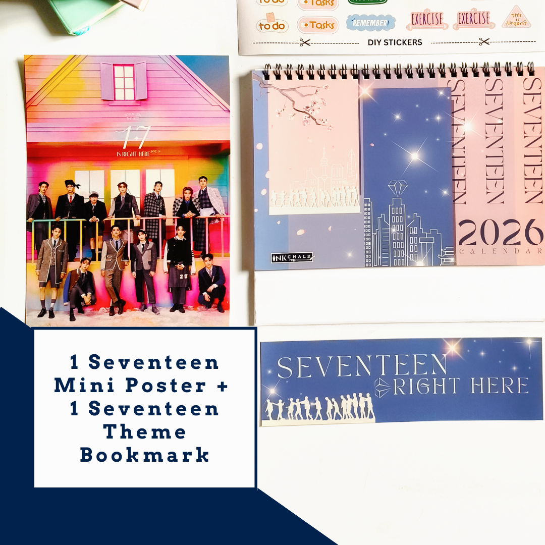 INKCHALK Seventeen 2026 Countdown Box