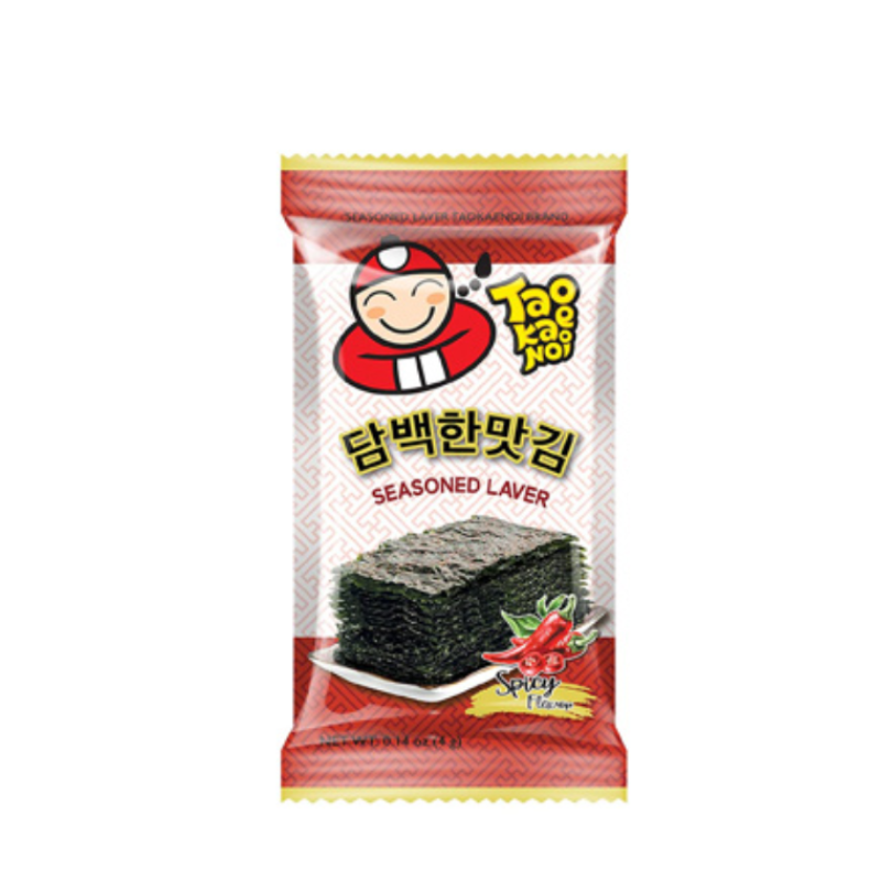 Tao Kae Noi Seasoned Laver Spicy Flavour