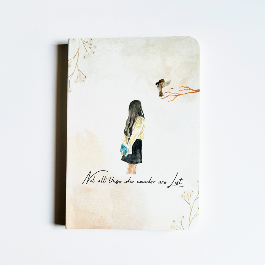 InkChalk WanderLost | A5 - Ruled Notebook