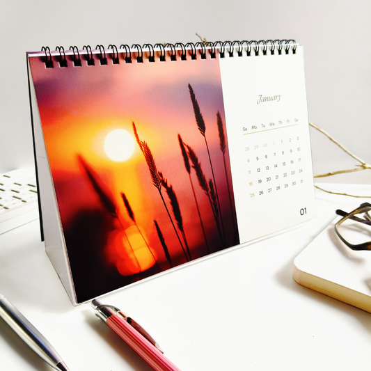 INKCHALK A Year of Beauty 2026 | Flip Table Calendar