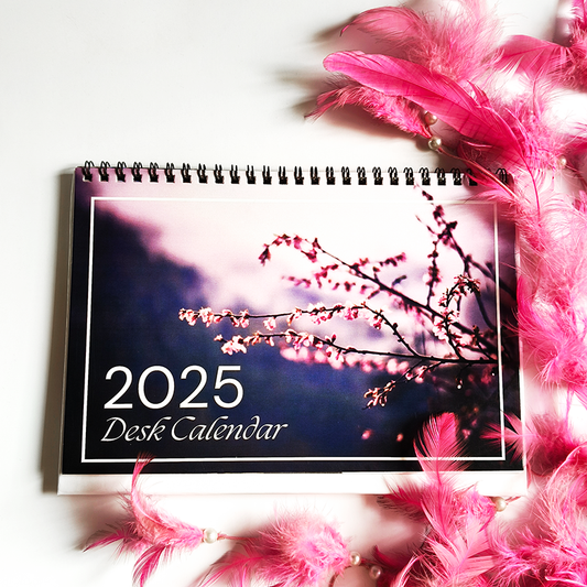 A Year of Beauty 2025 Flip Table Calendar