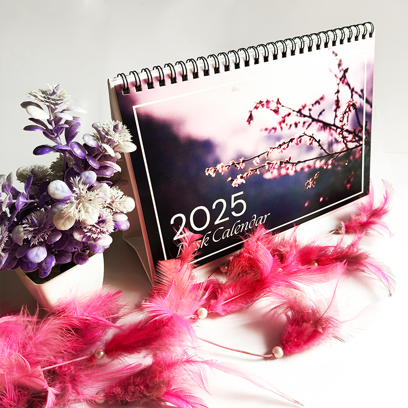 A Year of Beauty 2025 Flip Table Calendar