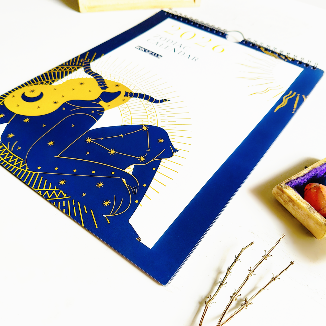 INKCHALK InkChalk Zodiac 2026 | Mini Hanging Calendar